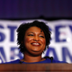 Democratic candidate for Georgia governor Stacey Abrams speaks during an election night watch party May 22, 2018, in Atlanta.
